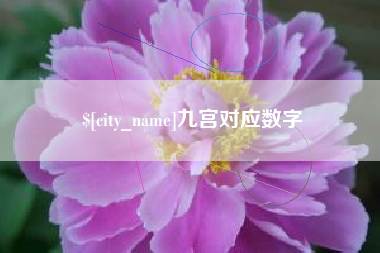 正定九宫对应数字
