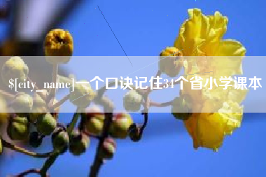 正定一个口诀记住34个省小学课本