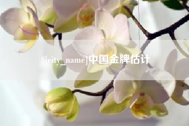 正定中国金牌估计