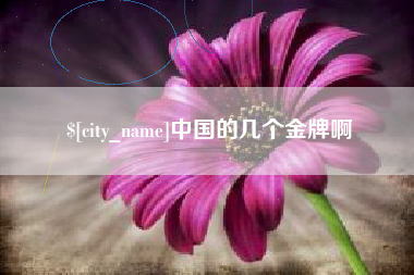 正定中国的几个金牌啊