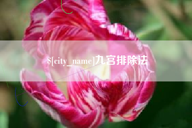 正定九宫排除法