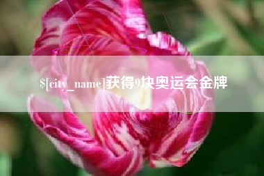 正定获得9块奥运会金牌