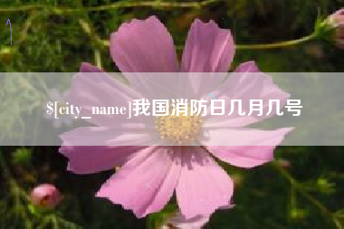 正定我国消防日几月几号