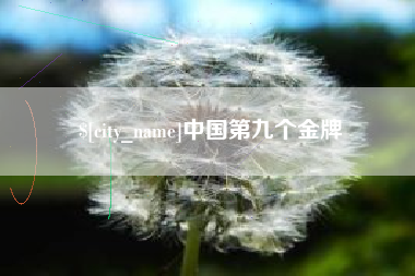 正定中国第九个金牌