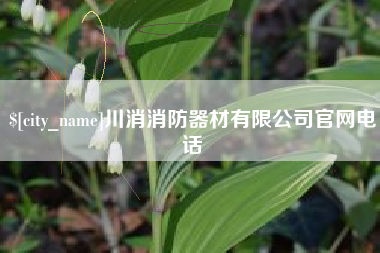 正定川消消防器材有限公司官网电话