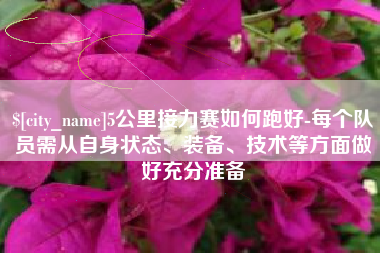 正定5公里接力赛如何跑好-每个队员需从自身状态、装备、技术等方面做好充分准备