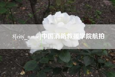 正定中国消防救援学院航拍