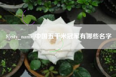 正定中国五千米冠军有哪些名字
